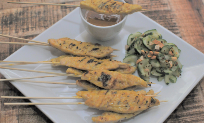 Nature’s PRIME Tenders Satay with Peanut Dipping Sauce