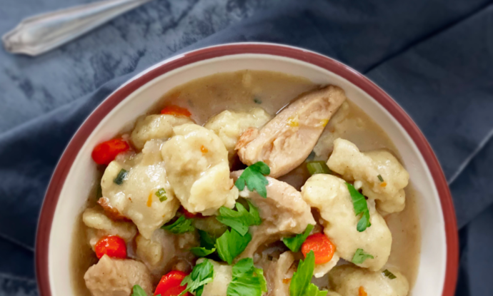Vegan Chicken and Dumplings by Improved Nature by Planted365
